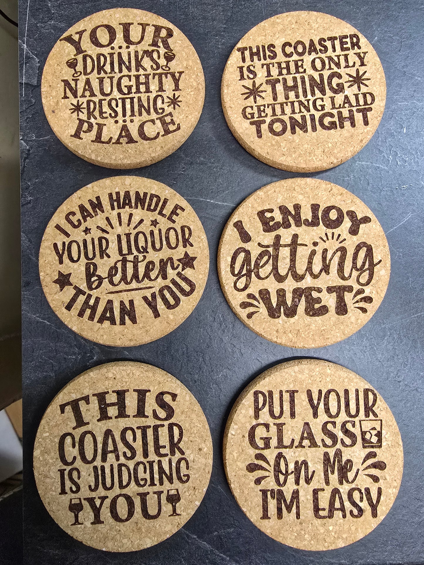 Untersetzer aus Kork