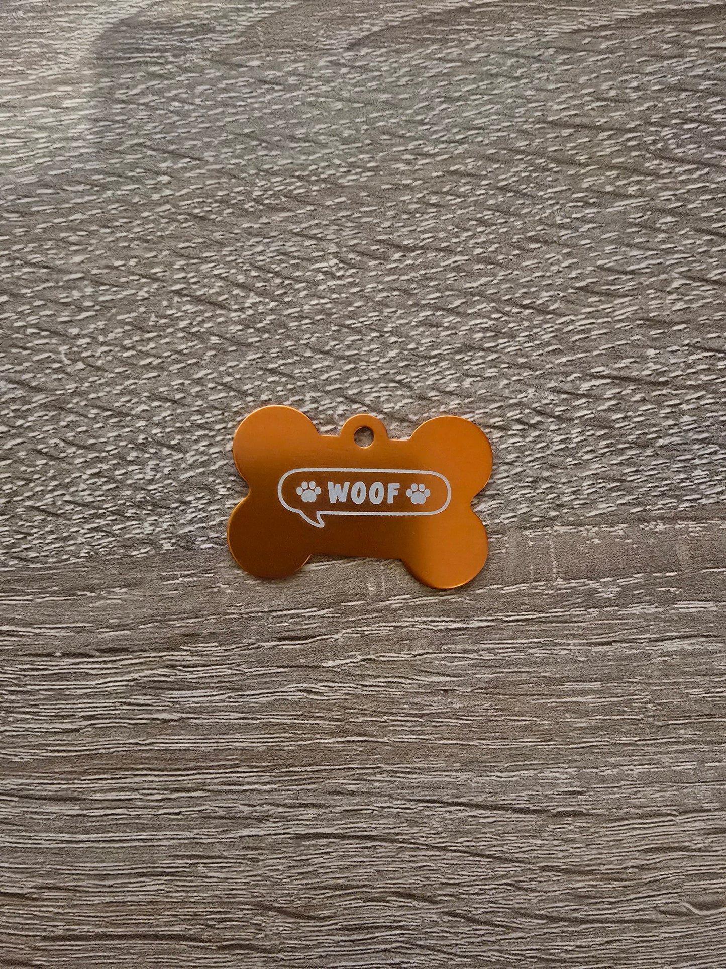 Personalisierte Hundemarke mit Gravur – Aluminium, farbig & mit Motiv – Name & Telefonnummer