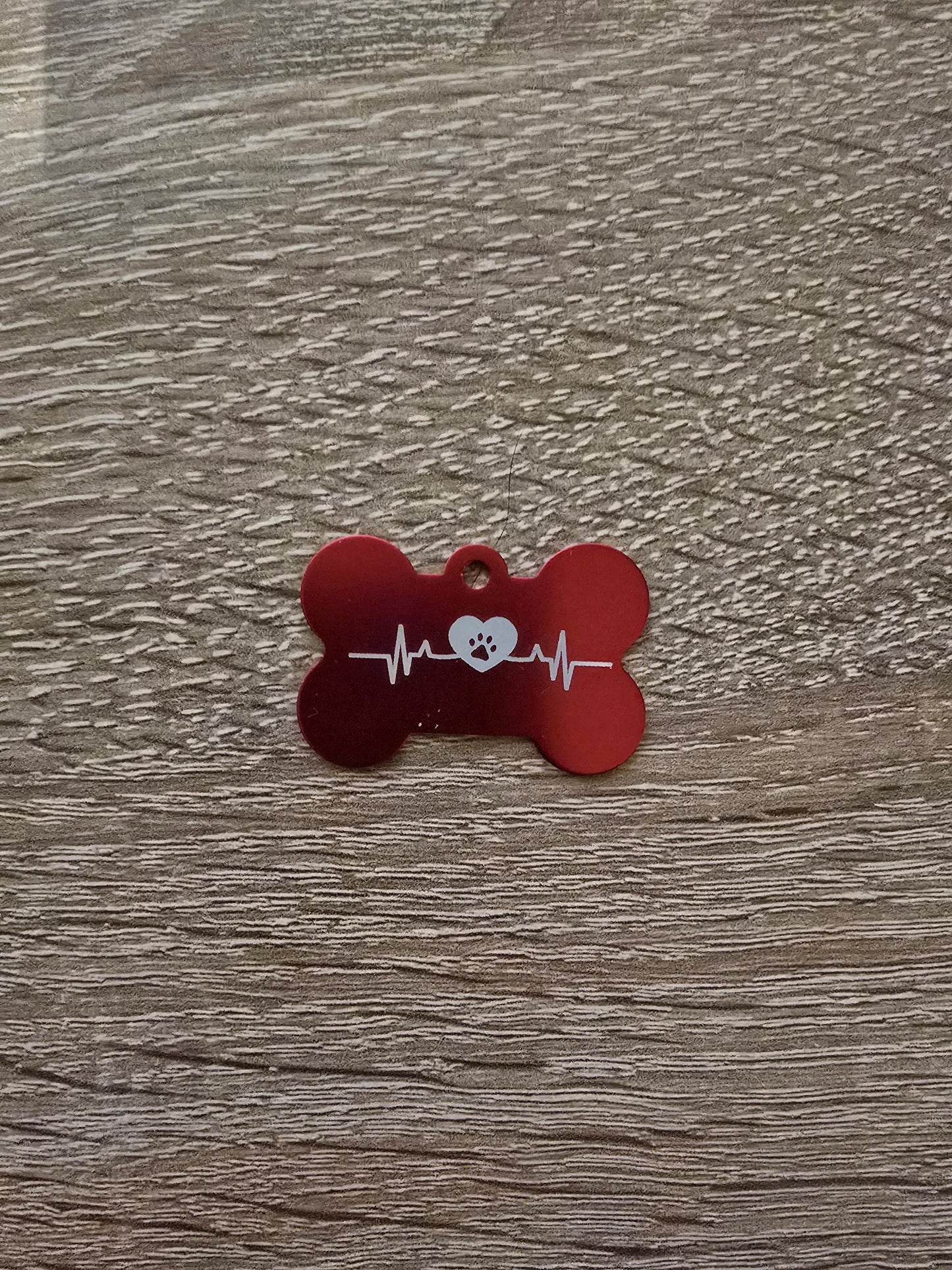 Personalisierte Hundemarke mit Gravur – Aluminium, farbig & mit Motiv – Name & Telefonnummer