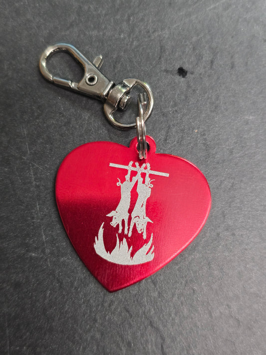 Säubrenner Kirmes Schlüsselanhänger – Handgemachtes Souvenir aus Wittlich