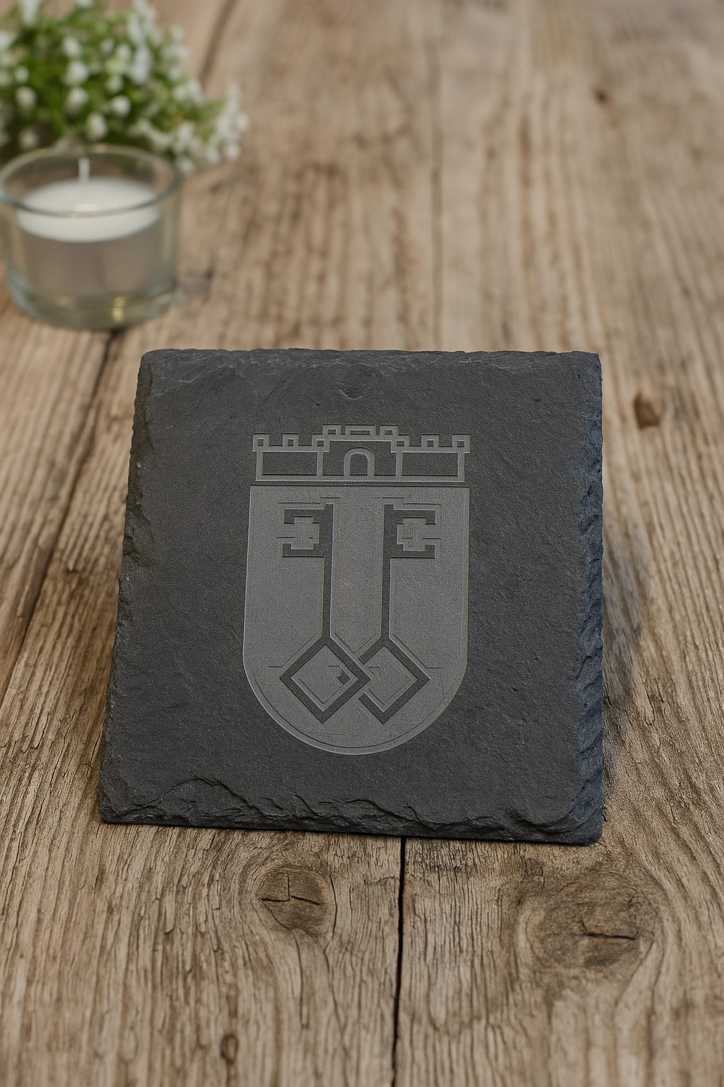 Untersetzer Schiefer "Wittlicher Wappen"